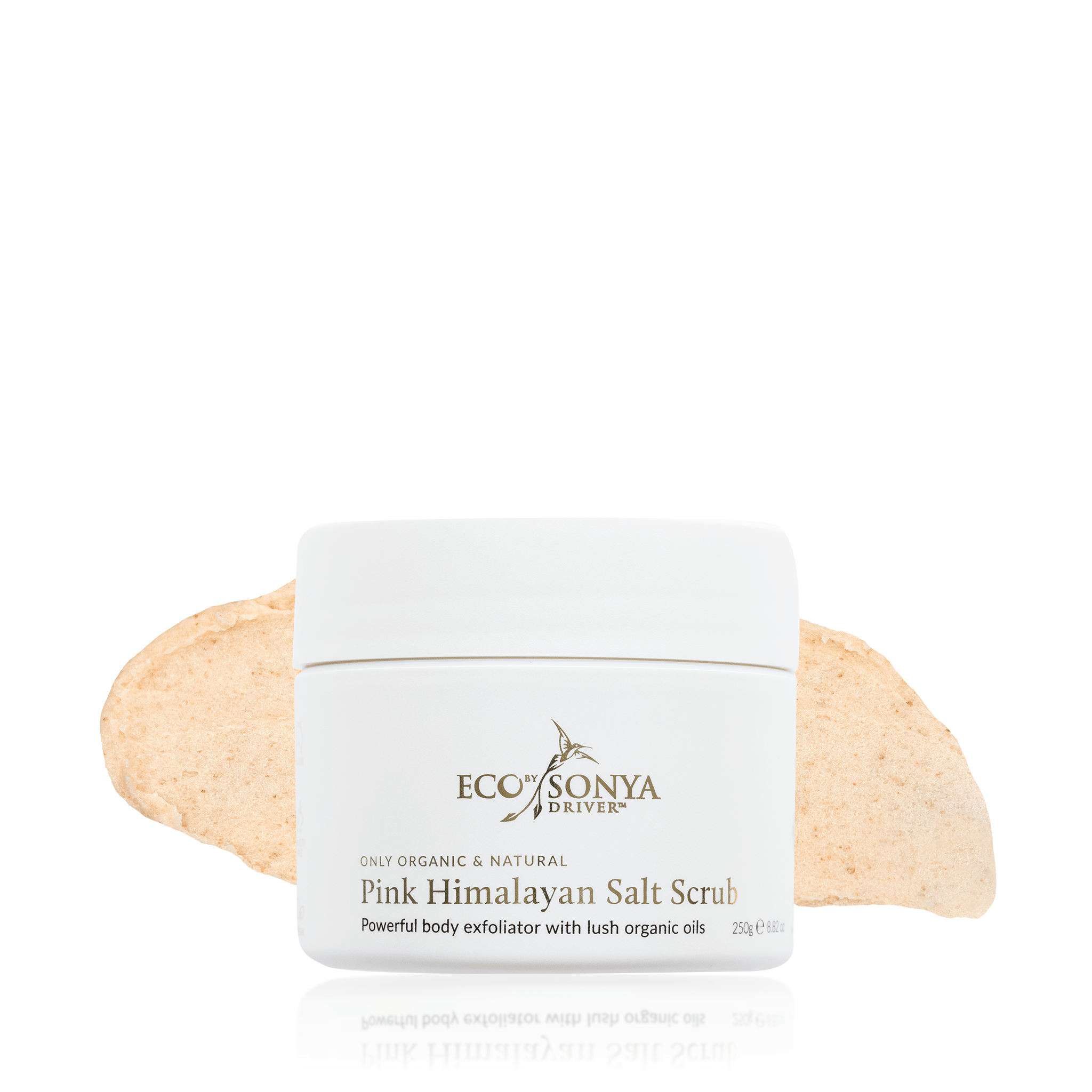 Pink Himalayan Salt Scrub, natural body exfoliator from Eco By Sonya