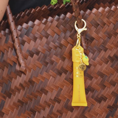 Woman applying Glory Lips from Eco By Sonya 